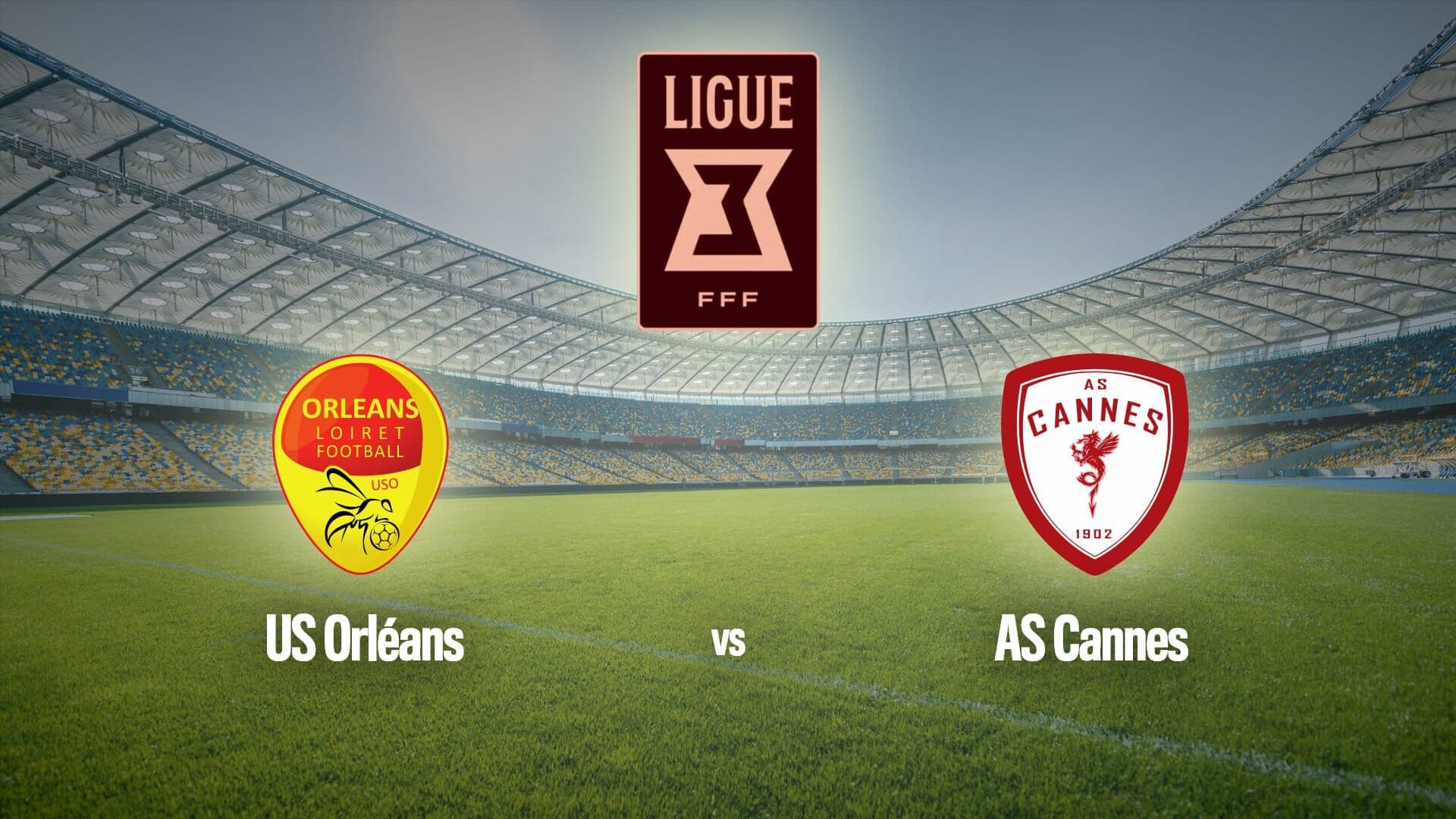 Football : Ligue 3 | Orléans / Cannes
